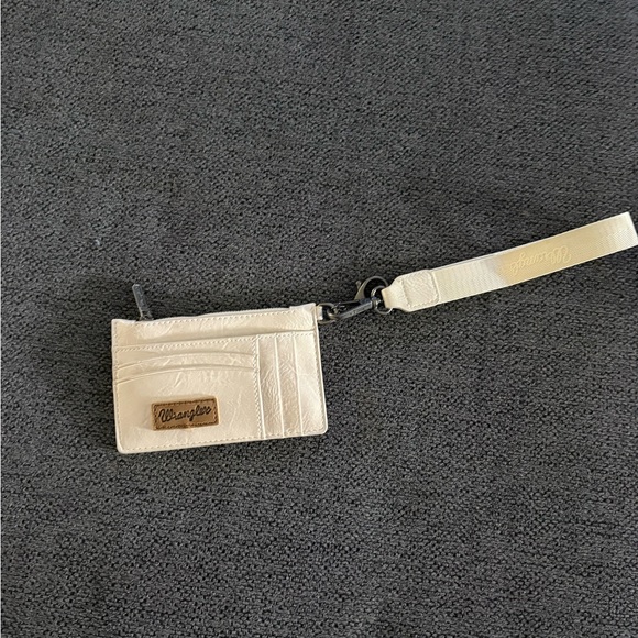 Wrangler Handbags - Wrangler Beige Wristlet with Strap